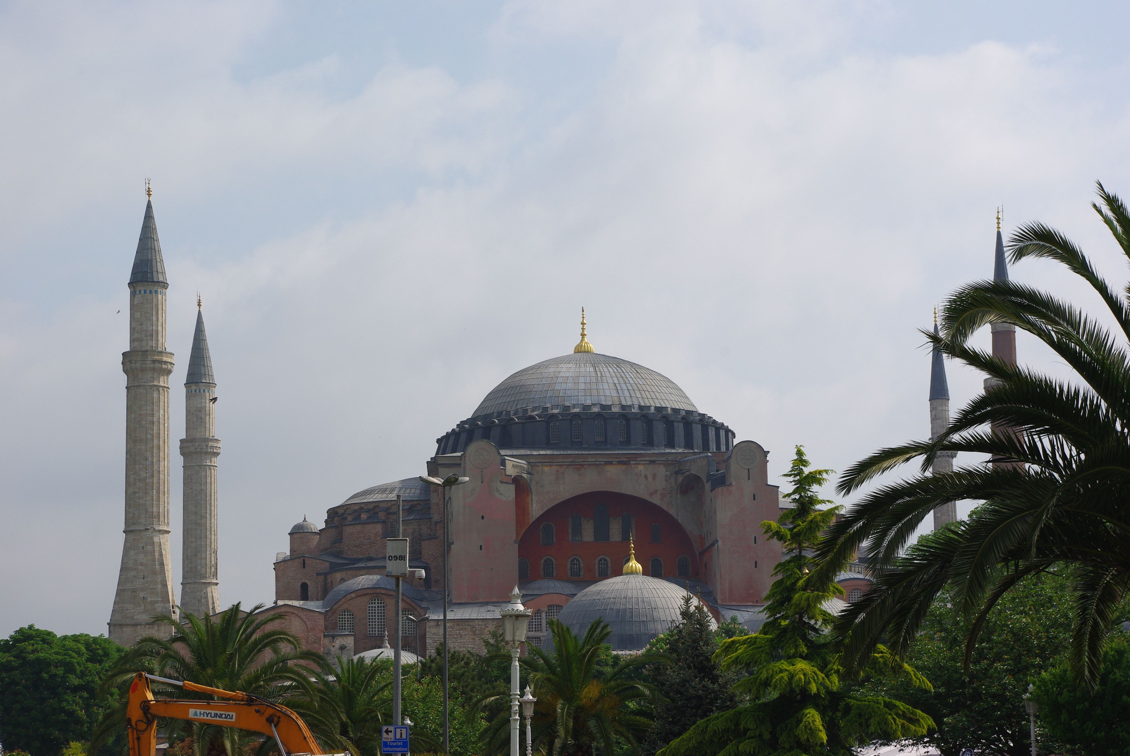 Antiga igreja bizantina Haya Sophia, depois mesquita e atualmente Museu