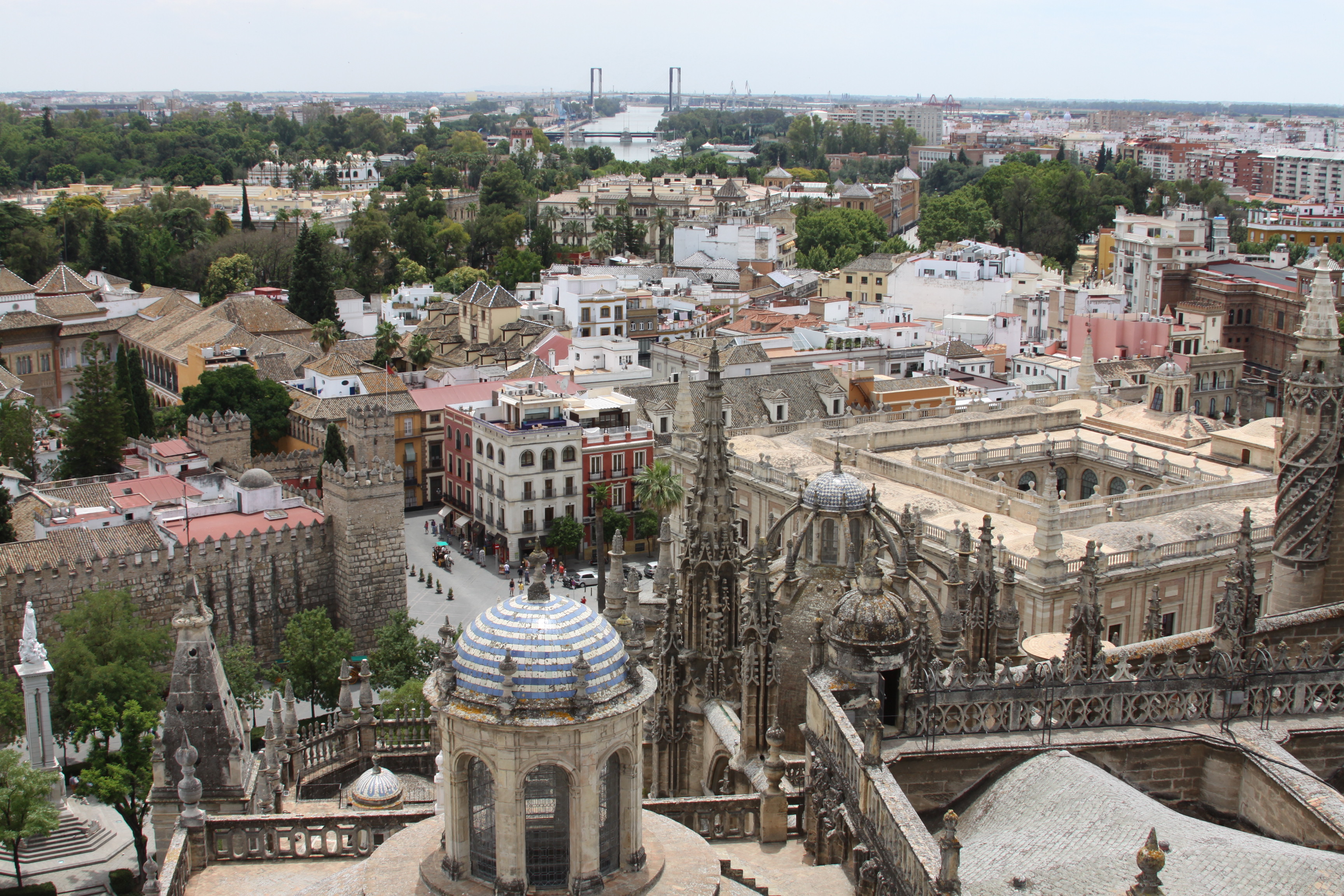 Vista da Catedral de Sevilha