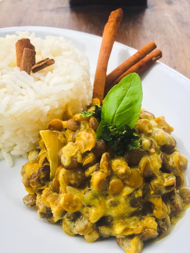 Curry de lentilhas