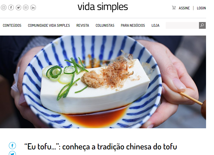 “Eu tofu…”: conheça a tradição chinesa do tofu – Coluna Vida Simples